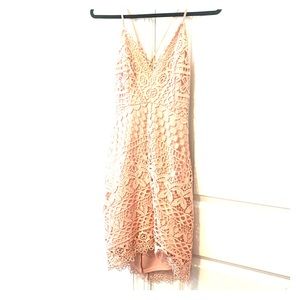 Light pink party dress ASTR the label